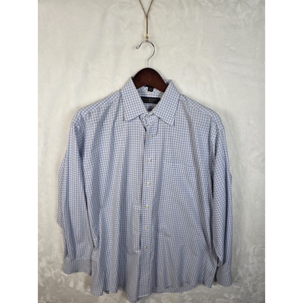 Vintage Tommy Hilfiger‎ Size 16.5" 34/35 Long Sleeve Button Down Shirt